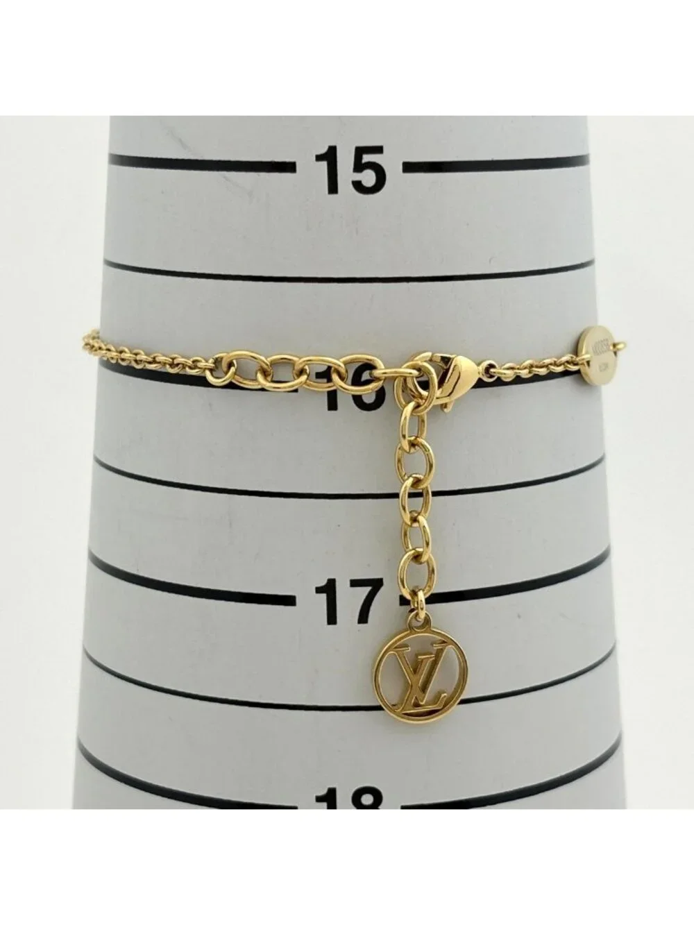 Louis Vuitton Bracelet Essential V Gold Plated